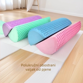 Xinge EVA polukružna joga-stup s čvrstim jezrom i mekanom pjenom za podršku leđa i struka