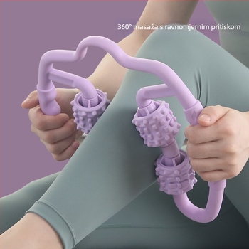 Joga masažni valjak u obliku prstena za ruke i noge, pjenasti valjak za listove i bedra, jednodijelni dizajn