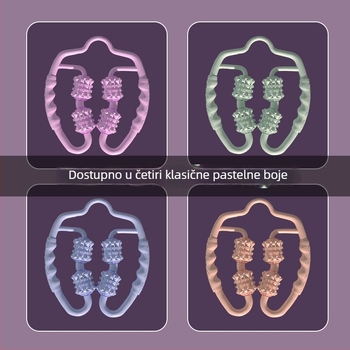 Joga masažni valjak u obliku prstena za ruke i noge, pjenasti valjak za listove i bedra, jednodijelni dizajn