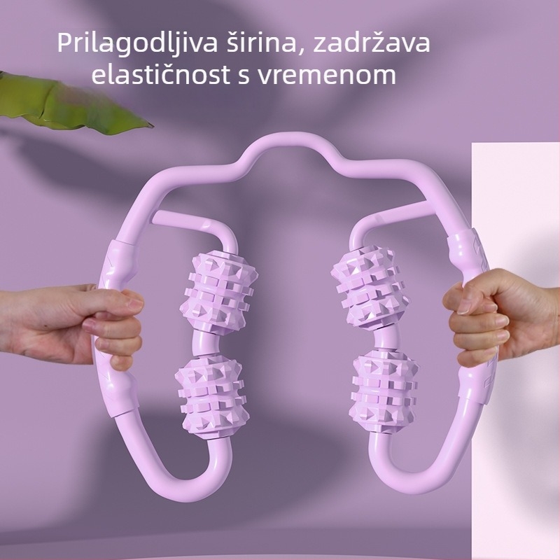 Joga masažni valjak u obliku prstena za ruke i noge, pjenasti valjak za listove i bedra, jednodijelni dizajn