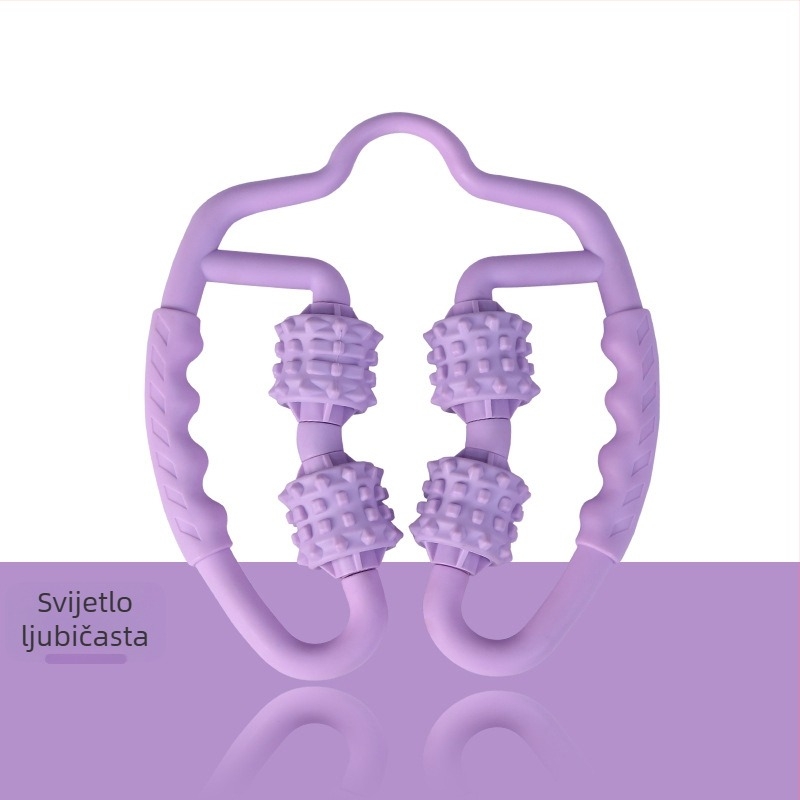 Joga masažni valjak u obliku prstena za ruke i noge, pjenasti valjak za listove i bedra, jednodijelni dizajn