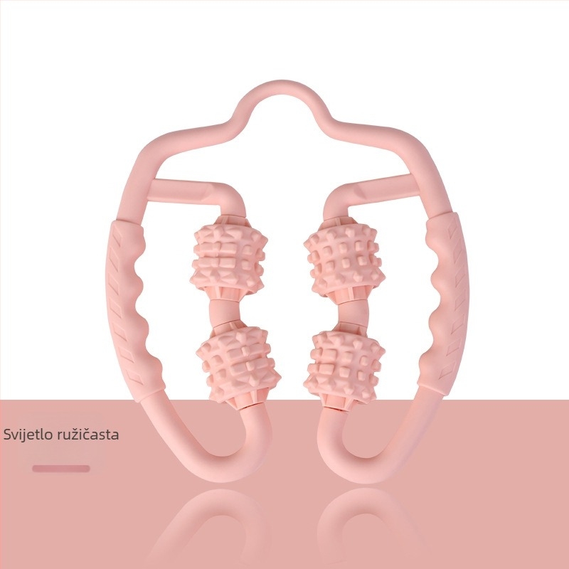 Joga masažni valjak u obliku prstena za ruke i noge, pjenasti valjak za listove i bedra, jednodijelni dizajn