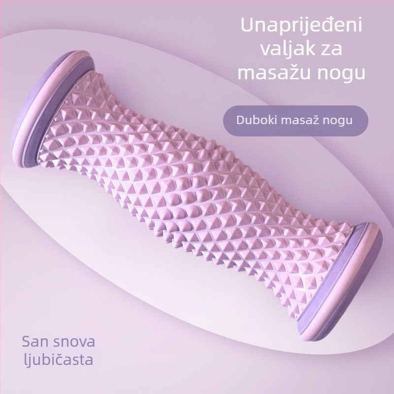 Kotačić za jogu za masažu plantarne fascije i mišićni valjak – kućni fitness uređaj