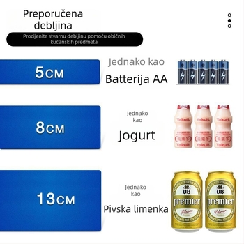 Joga prostirka za ravnotežu i trening jezgre – 6 mm nitril, materijal: nitril