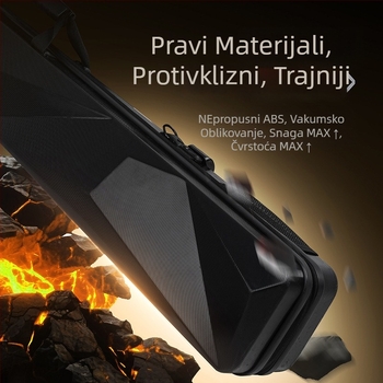 Handing Čvrsta Torba za Štapove – ABS Ribarska Torba s Zaštitom od udara (Brand: Handing; Materijal: ABS; Tip: Čvrsta torba za štapove; Upotreba: Ribolov; Značajka: Zaštita od udara)