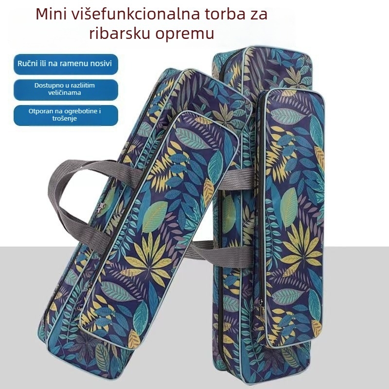 Torba za štapove, PVC materijal, nije vodootporna, višestruka ribolovna oprema