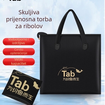 Torba za ribolovnu opremu, vodootporna, sklopiva, prijenosna, višestruka uporaba (Brend: Other; Kod proizvoda: F97hshhtm679th9; Materijal: svila s cvjetnim uzorkom)