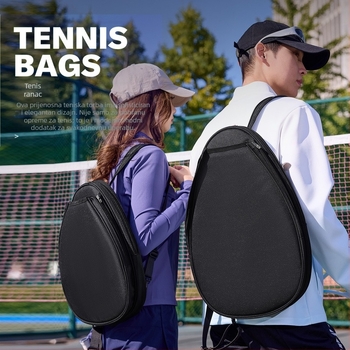 Torba za badminton i tenis — lagana, višefunkcionalna, ispis logotipa, Oxford vodootporna tkanina, kompozitna tkanina