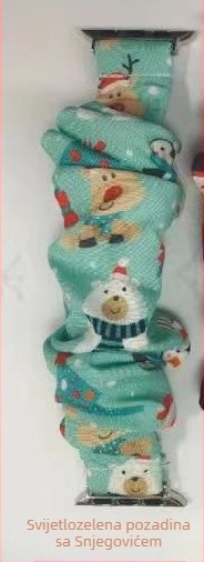 Remen Apple Watch 22mm, tkanina, kompatibilan s Apple Watch Series 3–8, veličine S (138 mm) i L (163 mm)