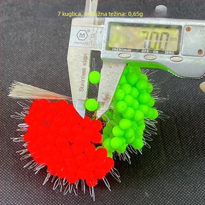 Pluta od pjene sa sedam zvjezdica, cilindrični oblik, maslinastog oblika dizajn za tradicionalni ribolov