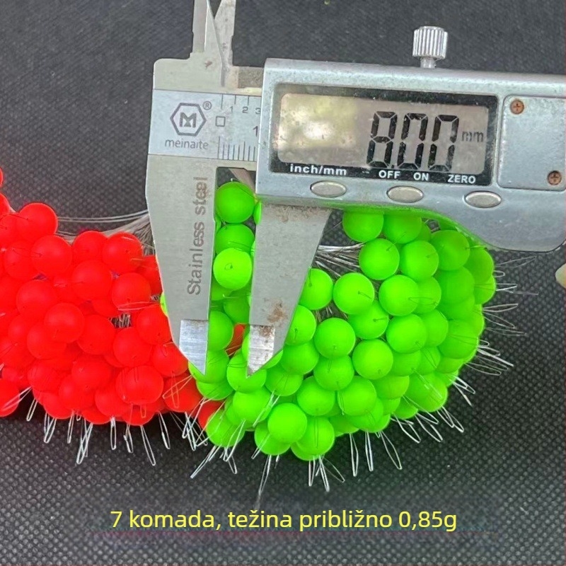 Pluta od pjene sa sedam zvjezdica, cilindrični oblik, maslinastog oblika dizajn za tradicionalni ribolov