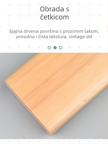 Dream drvena kutija za opremu za pecanje s velikim kapacitetom i višenamjenska