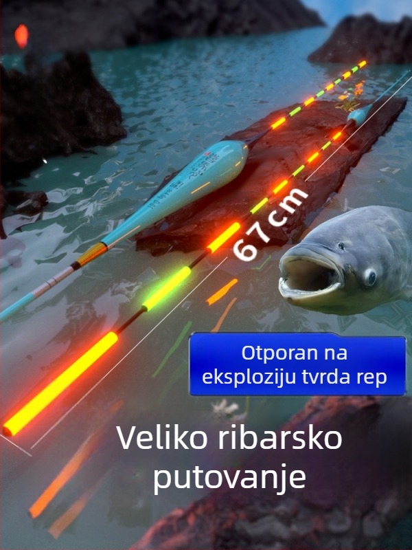 Himaro vertikalni drift ribolovna pluta – plastika