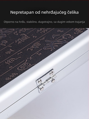 Kutija za plovke od aluminijske legure, produžena, velika kapaciteta, višestruka namjena (Podrijetlo: Kina; Materijal: Aluminij; Marka: Druga; Nema privatne marke)