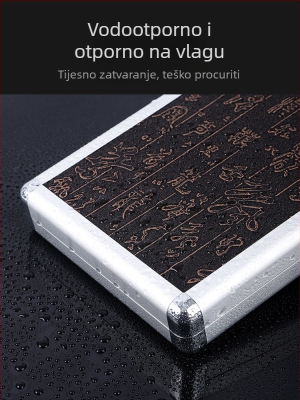 Kutija za plovke od aluminijske legure, produžena, velika kapaciteta, višestruka namjena (Podrijetlo: Kina; Materijal: Aluminij; Marka: Druga; Nema privatne marke)