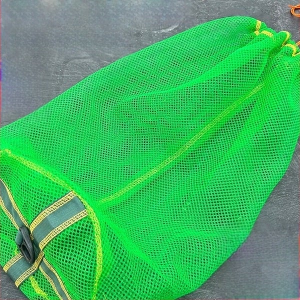 Torba od mreže za zaštitu ribe, prijenosna s vrpicom, sklopiva mrežasta torbica — Brand: Other; Materijal: Silk flower