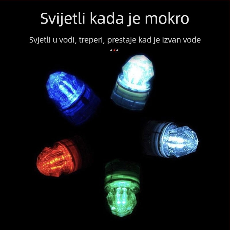SHARESHARK Podvodna LED svjetiljka za privlačenje riba za noćni ribolov u dubokom moru