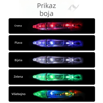 SHARESHARK Podvodna svjetiljka za ribolov — za more i slatkovodne vode, dubinska lampa za privlačenje ribe i kalamara