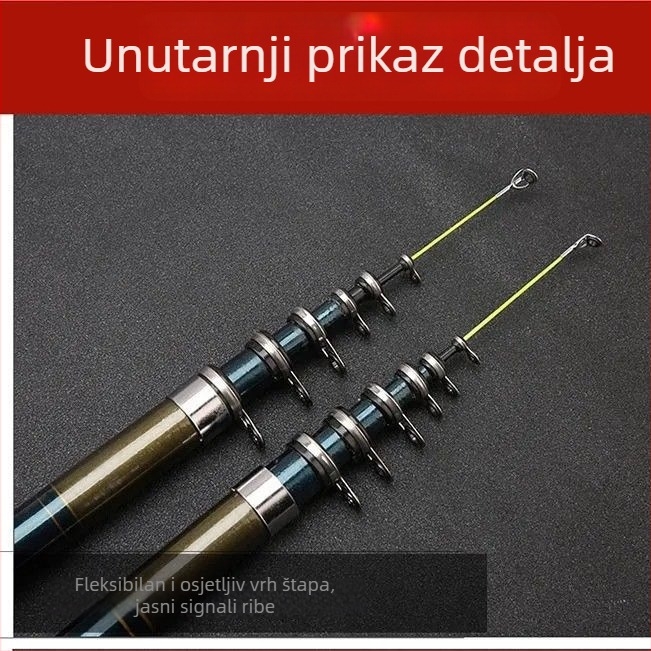 Soft-Tail set štapova za raft ribolov i bacanje s obale