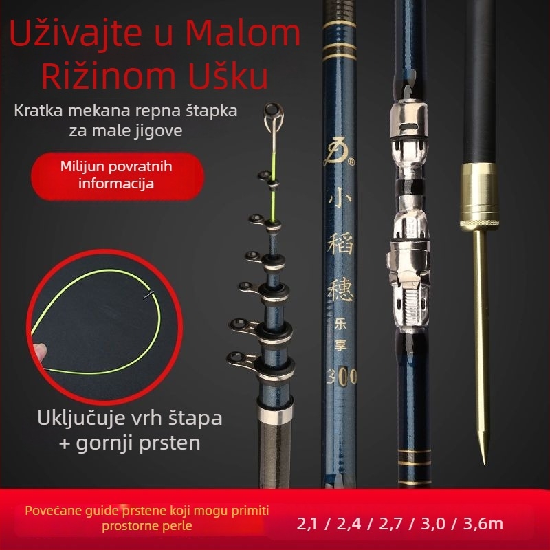 Soft-Tail set štapova za raft ribolov i bacanje s obale