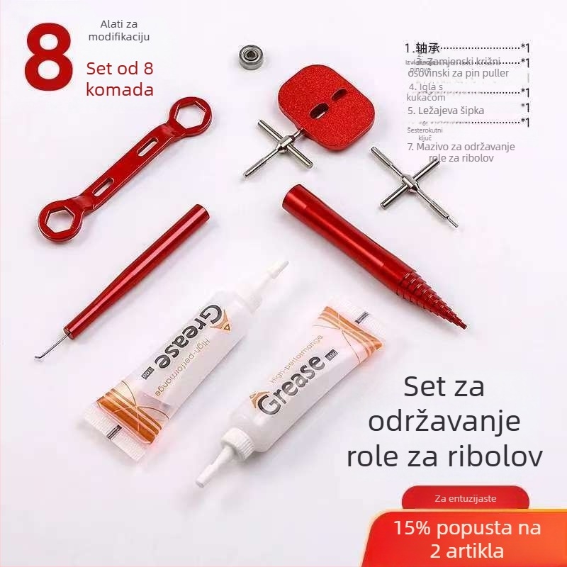 Alat za održavanje ribolovnog koluta - Sea Ghost, nehrđajući čelik, porijeklo Kina
