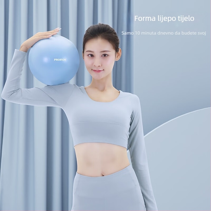 Proiron Pilates lopta – PVC, 180 g, napuhljiva, otporna na probijanje, mini