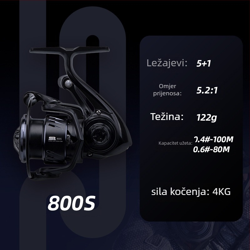 Fishing Fan S2 lagani karbonski spinning kolut