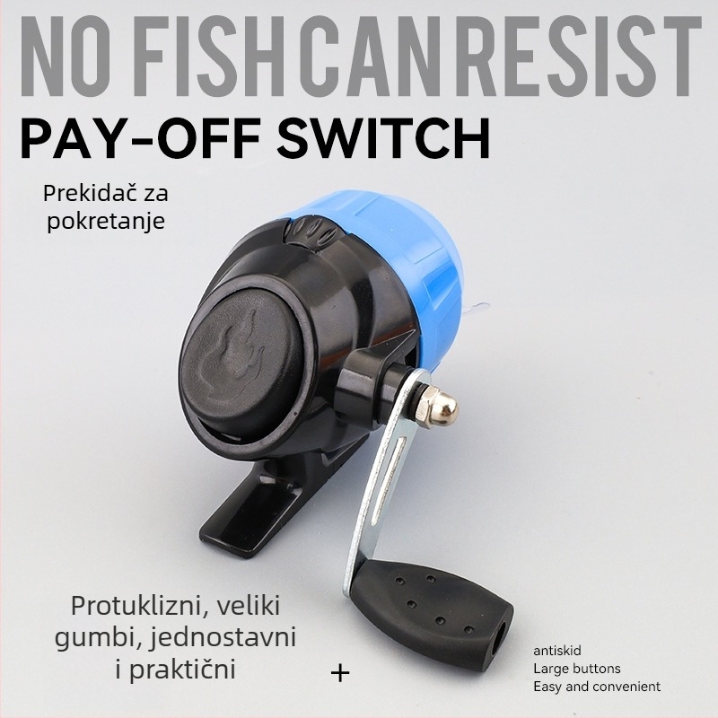 Dječji zatvoreni ribolovni mehanizam – komplet