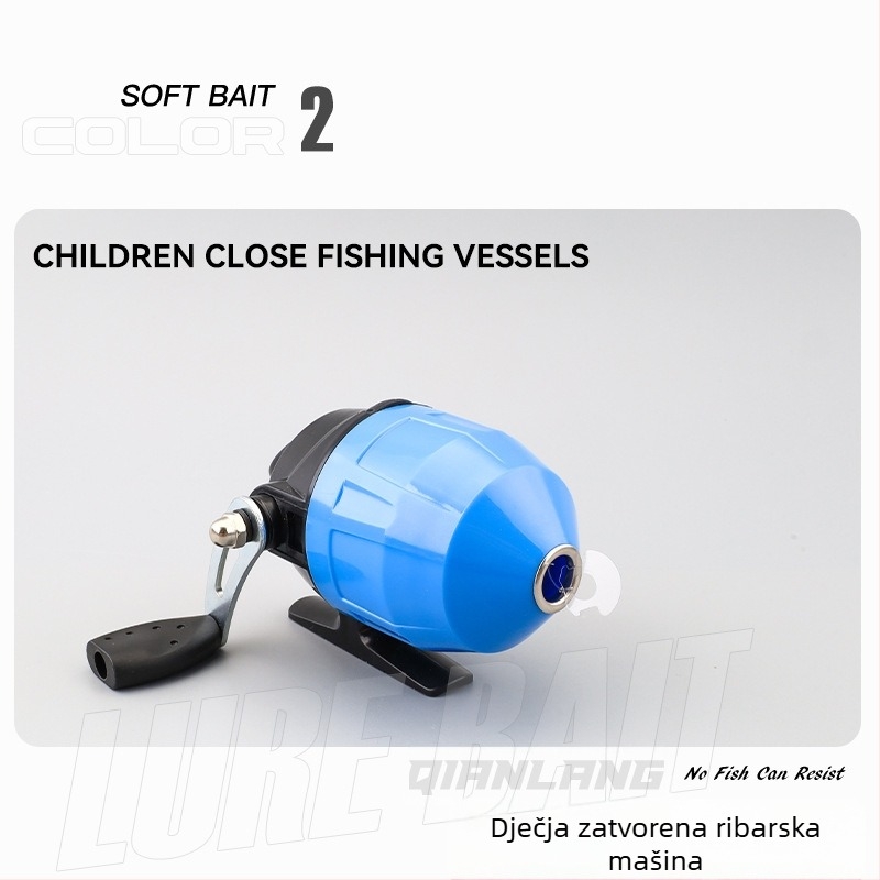 Dječji zatvoreni ribolovni mehanizam – komplet