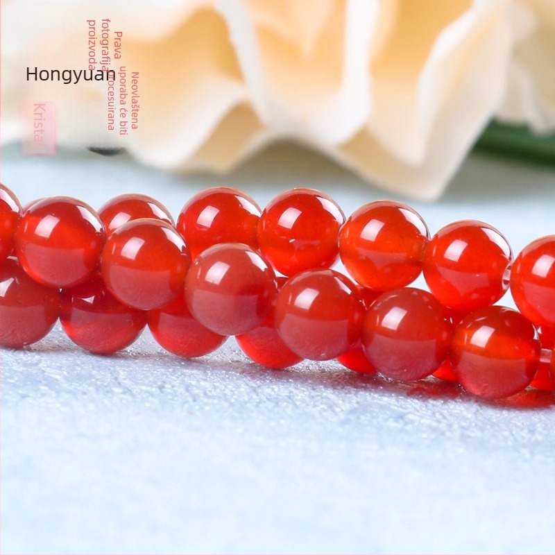 Labave perle od ahata – prirodni agat, brušene i polirane