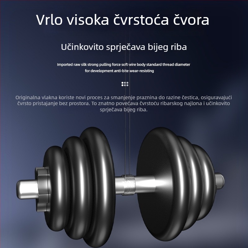 Northern Pirates glavna najlonska ribolovna linija, 0,99–15 kg, 100 kom.