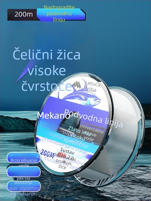Glavna ribolovna linija Flying Fish, najlon
