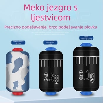 Northern Pirates Silikonske Space Beans — set od 10 komada za ribolov