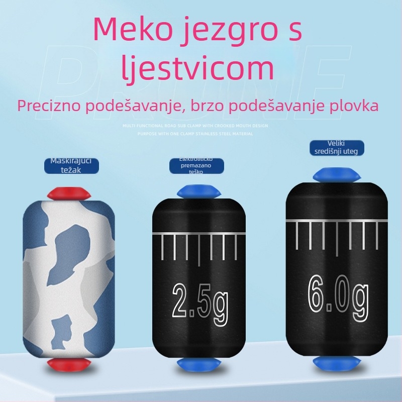 Northern Pirates Silikonske Space Beans — set od 10 komada za ribolov