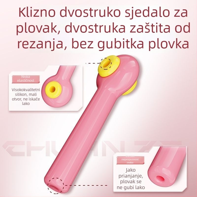 Set silikonskih prostora bez čvora — kompletan set za plutajuće sjedalice, osmerokutni prsteni, ljestvica, olovna pločica, pribor za glavnu liniju, 10 setova