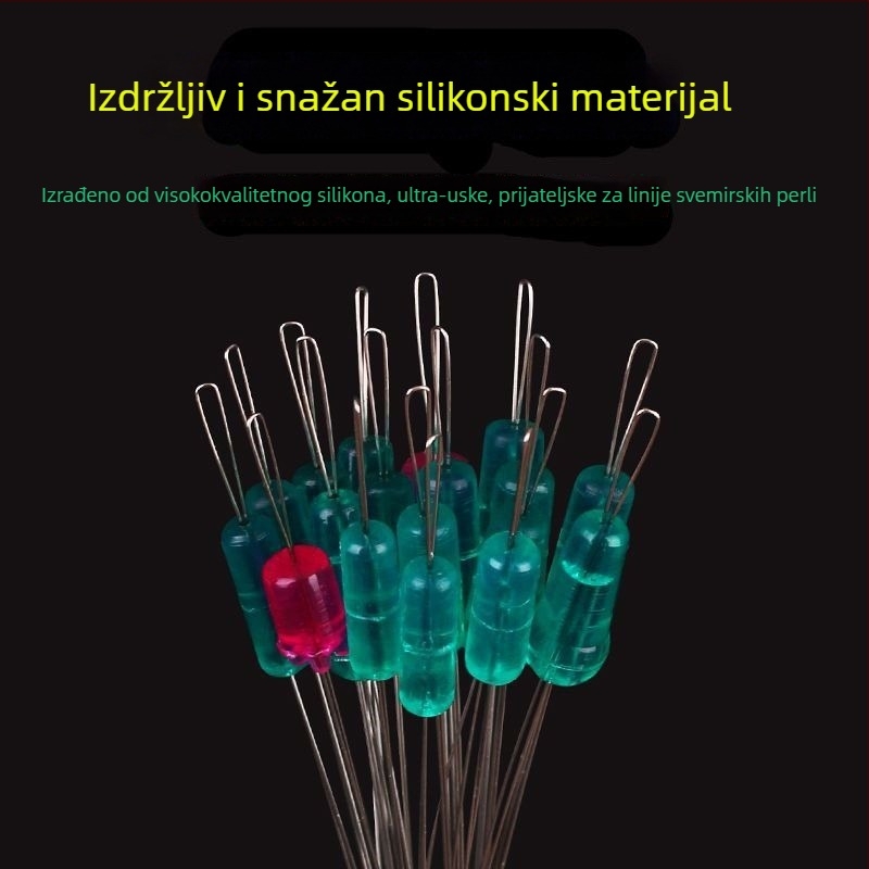 Prozirni silikonski perle za glavnu liniju – anti-zamotavanje