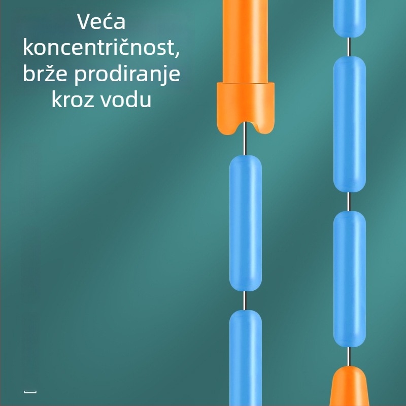 Set ribolovnog pribora sa silikonskim pluto-sjedištem, glavnom linijom i malim dodacima