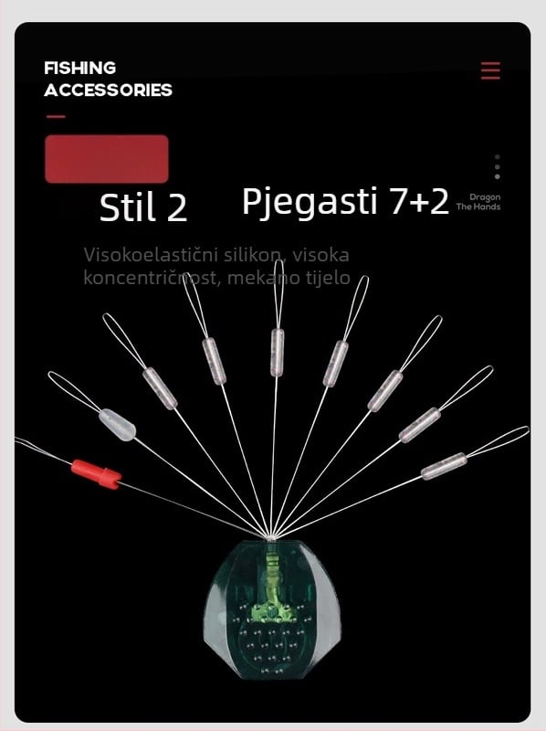 Dragon Hand silikonske svemirske perle, malo pakiranje, mješavina 7+2/5+2+2, kristalne svemirske perle, mali dodaci pribor