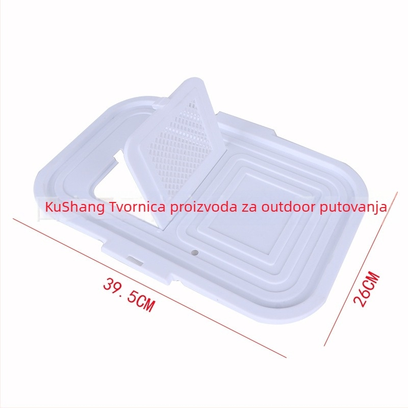 Kushang sklopiva kanta za ribu – silikon + PP, podrijetlo: Kina