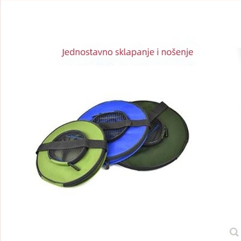 Kanta za ribolov s poklopcem, sklopivi vodeni spremnik, prijenosna kanta za žive ribe, kutija alata za ribolov od platna Changzhen