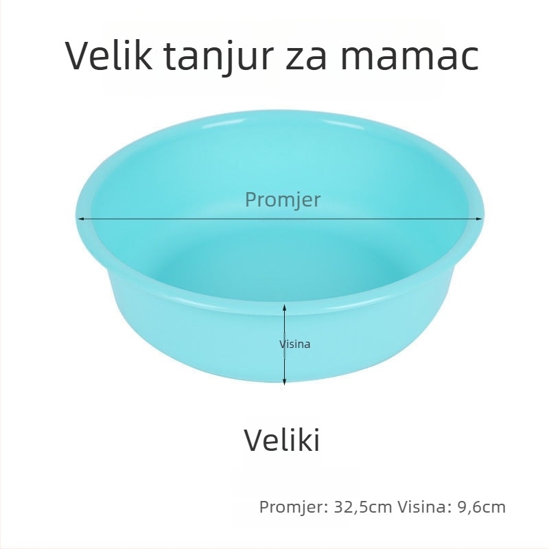 Orsev set posuda za mamce protiv pada — otvorena posuda za mamce, miješanje mamaca, 3-dijelni set posuda, prehrambeni PC