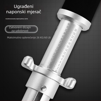 Topxing uređaj za kontrolu riba od aluminijske legure s kliještima, ravnalom i skalom