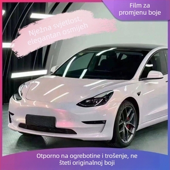Sjajni wrap film za električni motocikl No.9, motivi vulkanskog pepela i laserski motivi