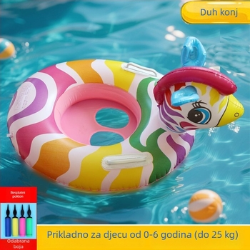 Dječji plivački prsten – PVC materijal, Jednostavan uzorak, Za djecu