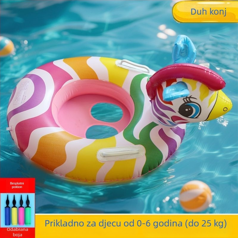 Dječji plivački prsten – PVC materijal, Jednostavan uzorak, Za djecu