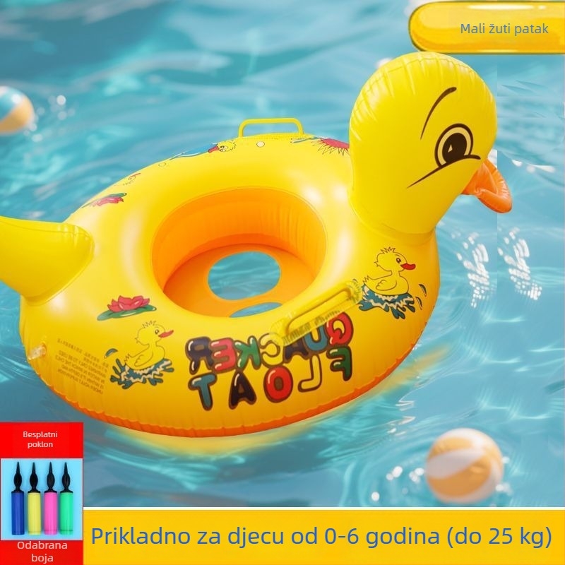 Dječji plivački prsten – PVC materijal, Jednostavan uzorak, Za djecu