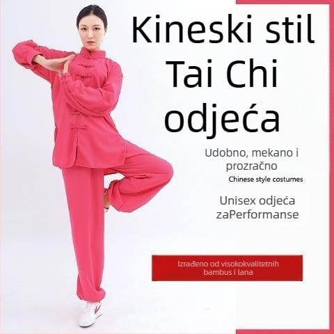 Tai Chi odijelo, kordurojna tkanina od lana, za dječake, djecu, uzorak: Drugo
