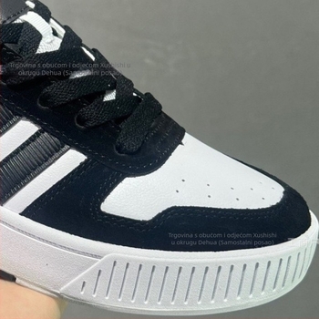 Unisex tenisice — gornji dio od prave kože, zaobljeni vrh prsta, vezanje na vezice, Goodyear đon, niski potplat (1–3 cm)