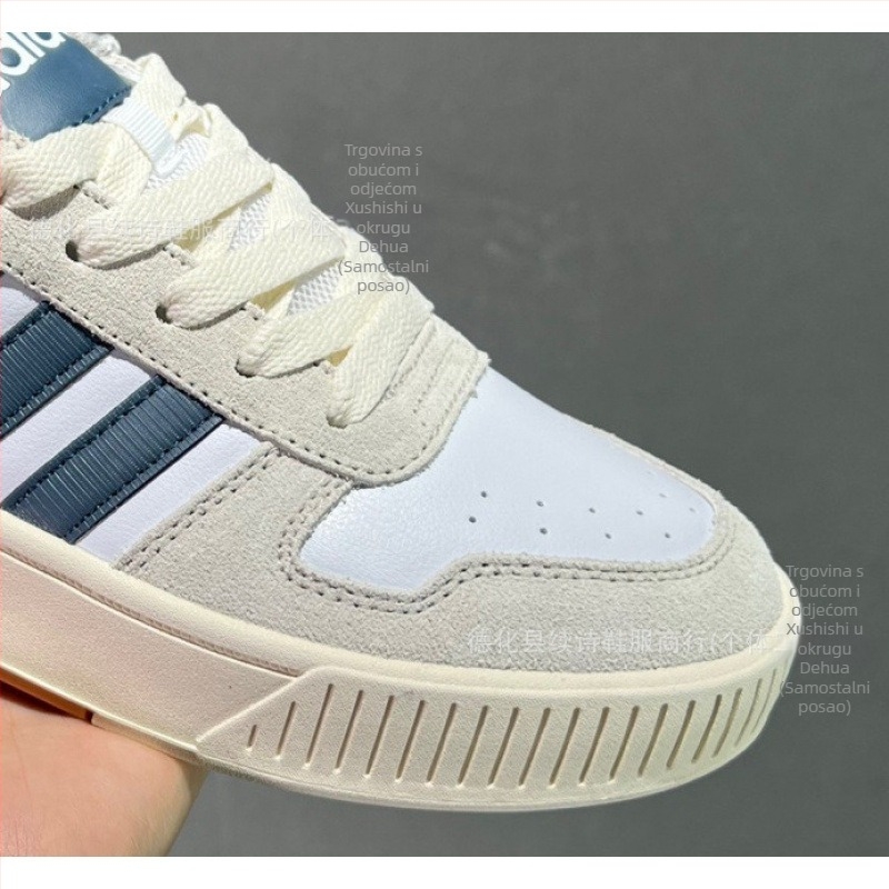 Unisex tenisice — gornji dio od prave kože, zaobljeni vrh prsta, vezanje na vezice, Goodyear đon, niski potplat (1–3 cm)