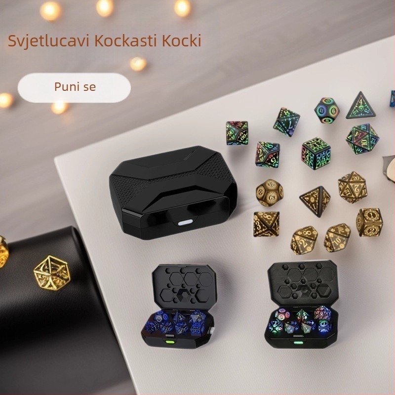 Plastične kockice s zaobljenim rubovima, druga forma, 100 komada